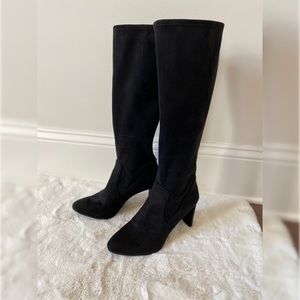 Nine West Kellen Tall Black Boots